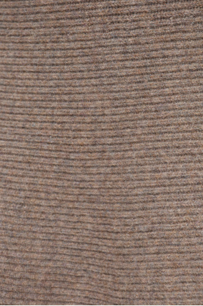 Burberry Falda de lana de corte asimétrico