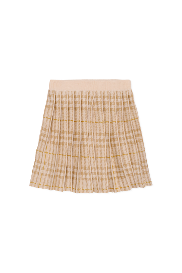 Burberry Kids Saia com fio lurex