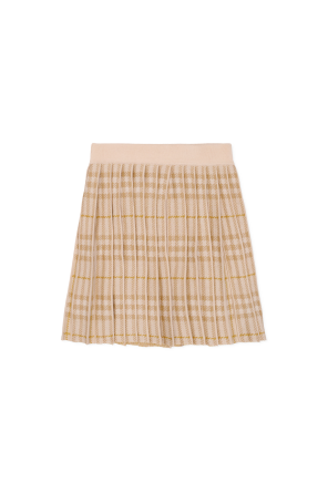 Skirt with lurex thread