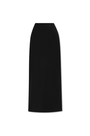 Skirt with back slit
