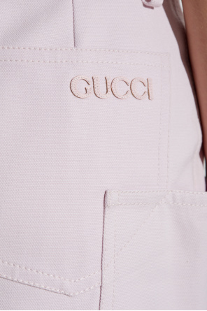 Gucci Falda con abertura trasera