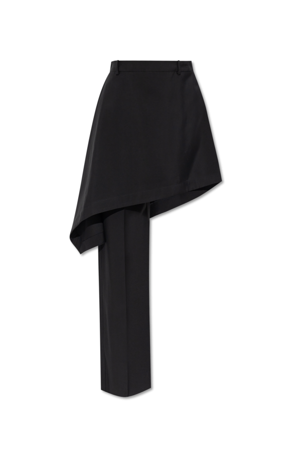 Woolen skirt-pants od Bottega Veneta