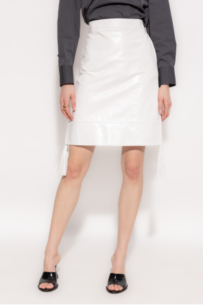Bottega Veneta Skórzana spódnica