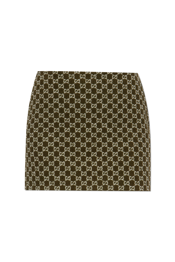 Short skirt with monogram od Gucci