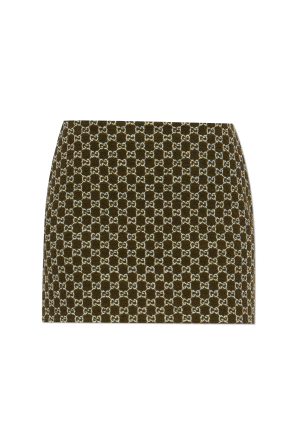 Short skirt with monogram od Gucci