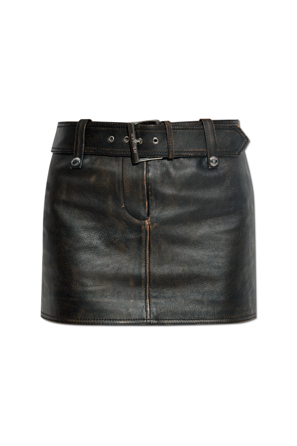 Leather skirt, zdjęcie 1 Leather skirt od Alexander McQueen