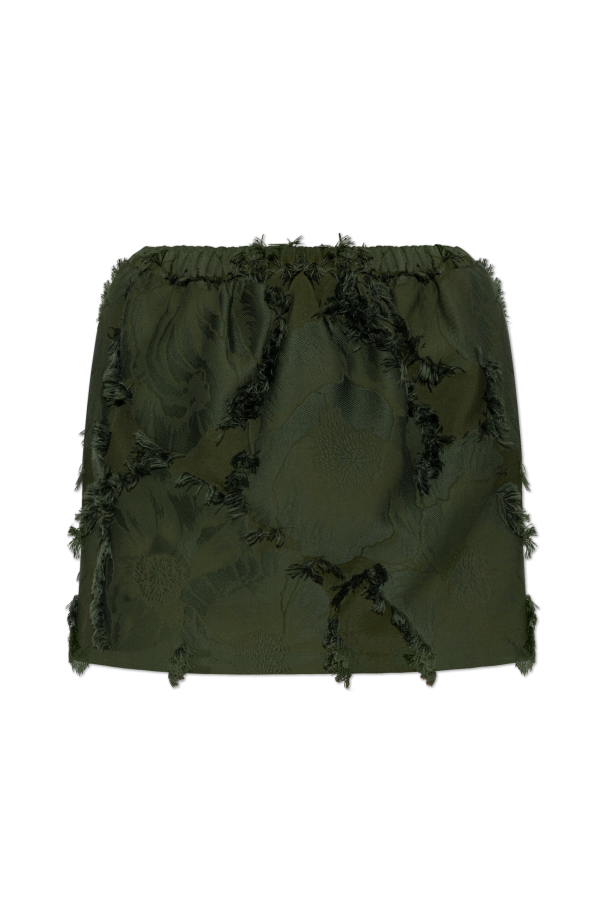 Short skirt with a vintage effect od Gucci