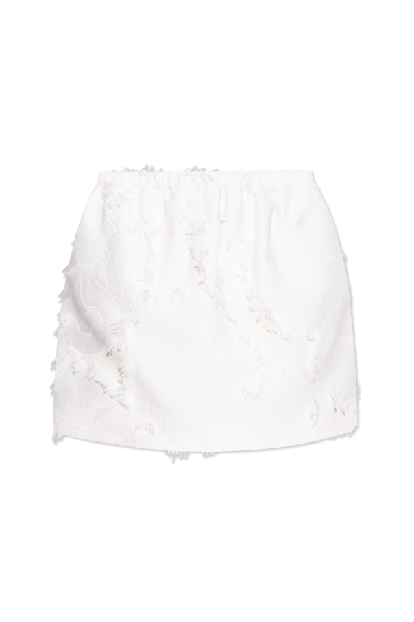 Short skirt with fringes od Gucci