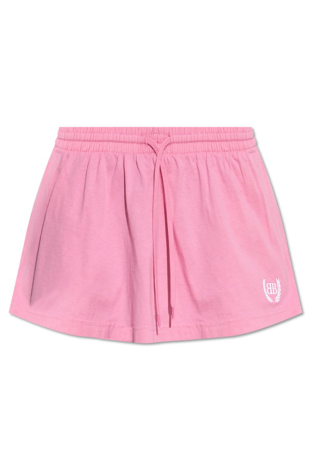 Shorts with ‘vintage’ effect od Balenciaga