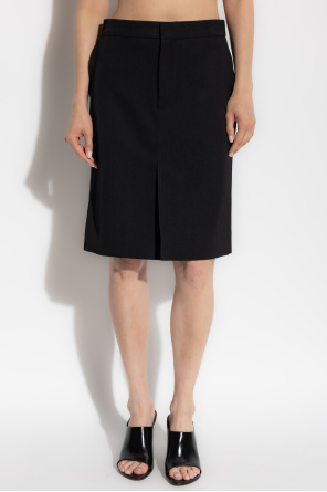 Bottega Veneta Wool skirt with slits