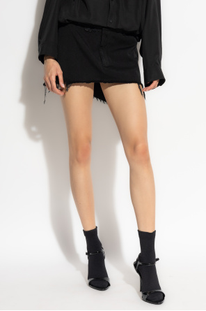 Balenciaga Short skirt with a `vintage` effect