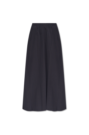 Skirt with embroidered logo