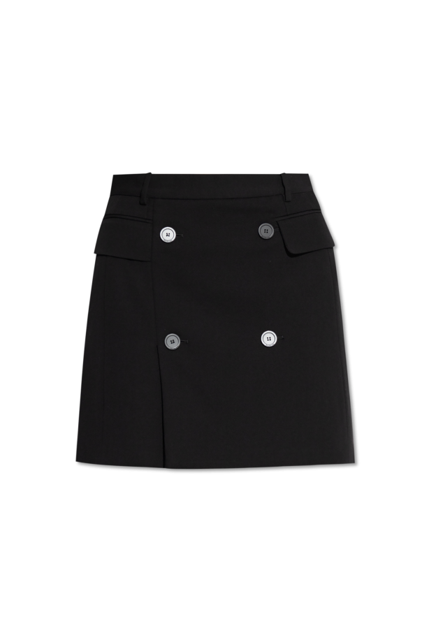 Skirt with decorative buttons od Balenciaga