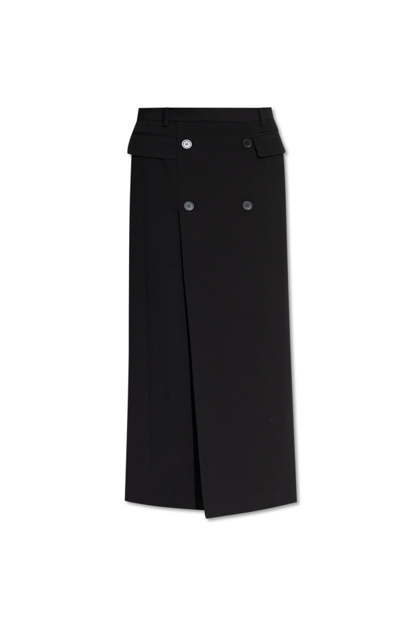 Skirt with decorative buttons od Balenciaga
