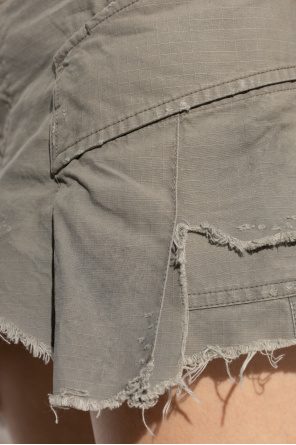 Balenciaga Falda con efecto `vintage`