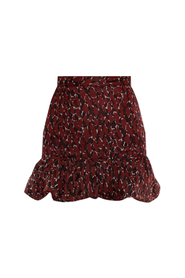 Silk skirt od Saint Laurent