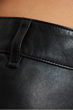 Balenciaga Leather skirt