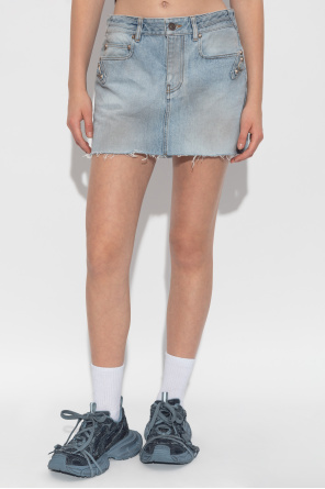 Balenciaga Short denim skirt