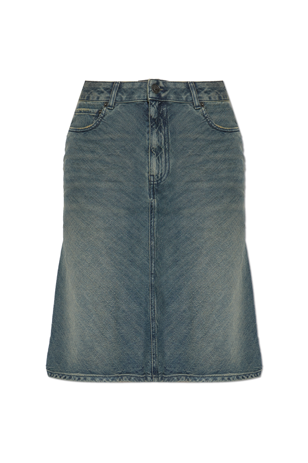 Denim skirt od Balenciaga