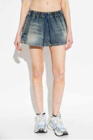 Balenciaga Short denim skirt