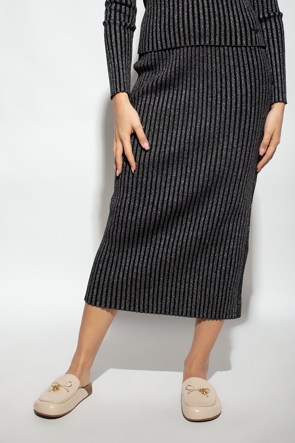 Skirt with lurex threads Tory Burch - Vitkac France