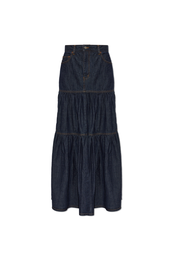 Denim skirt od Saint Laurent