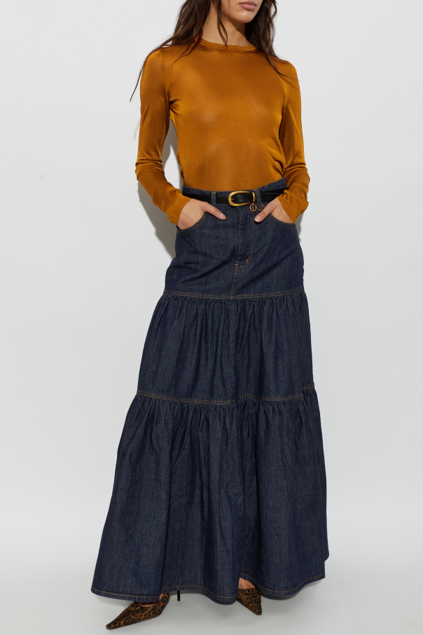 Saint Laurent Denim skirt