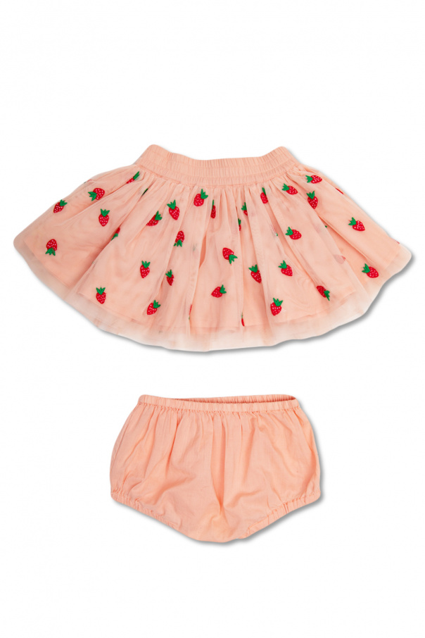 stella turbo McCartney Kids Skirt & knickers set