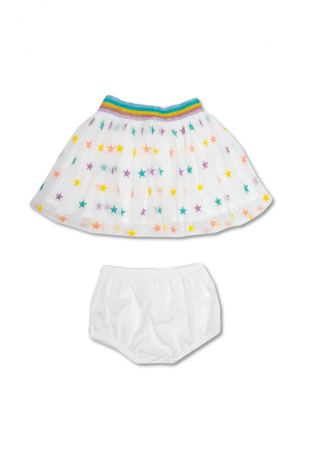 stella mulher McCartney Kids Skirt & knickers set