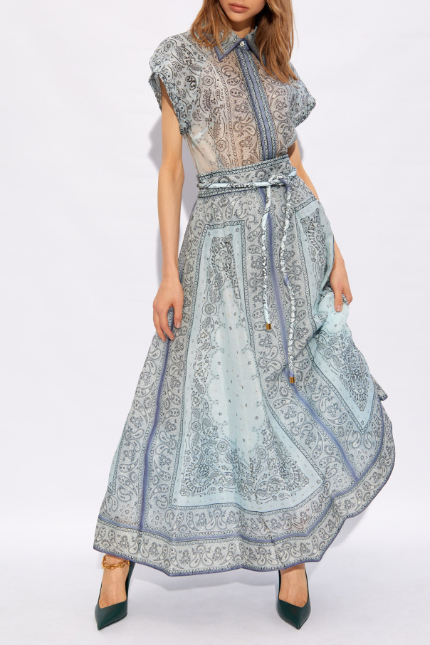 Zimmermann Skirt with paisley motif