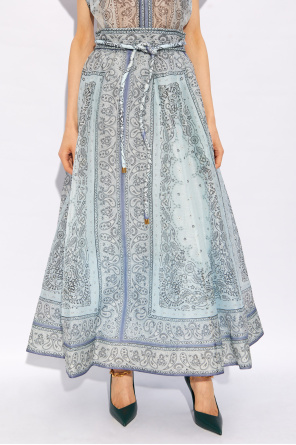 Zimmermann Skirt with paisley motif