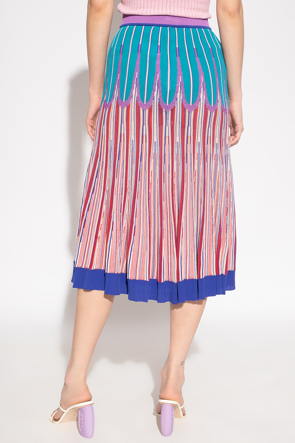 forte_forte Ribbed skirt