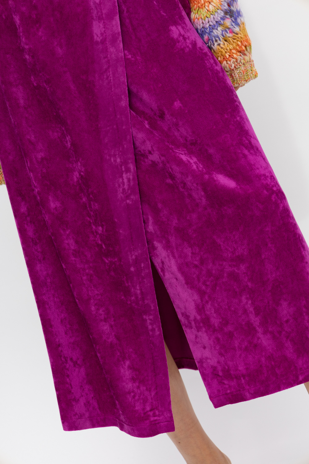 forte_forte Velour skirt