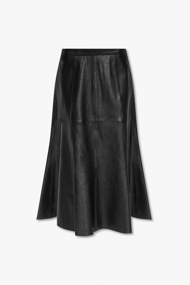 forte_forte Leather skirt