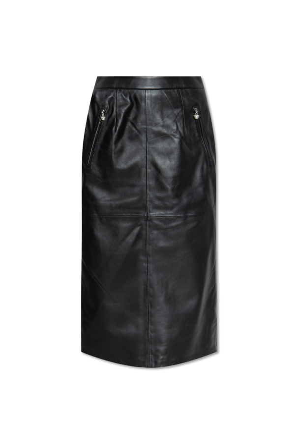 Custommade ‘Rubina’ leather skirt