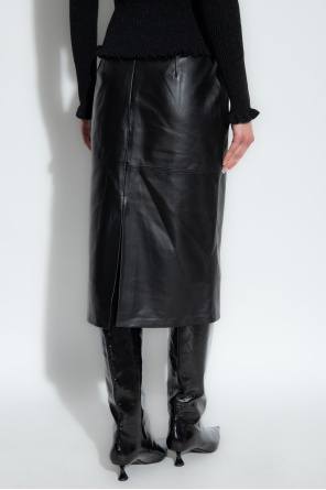 Custommade ‘Rubina’ leather skirt