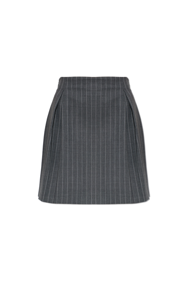 Wool pinstripe skirt od Valentino Garavani