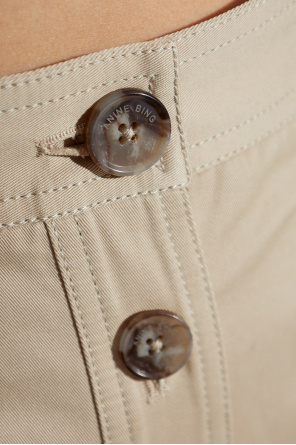 Anine Bing Falda con botones