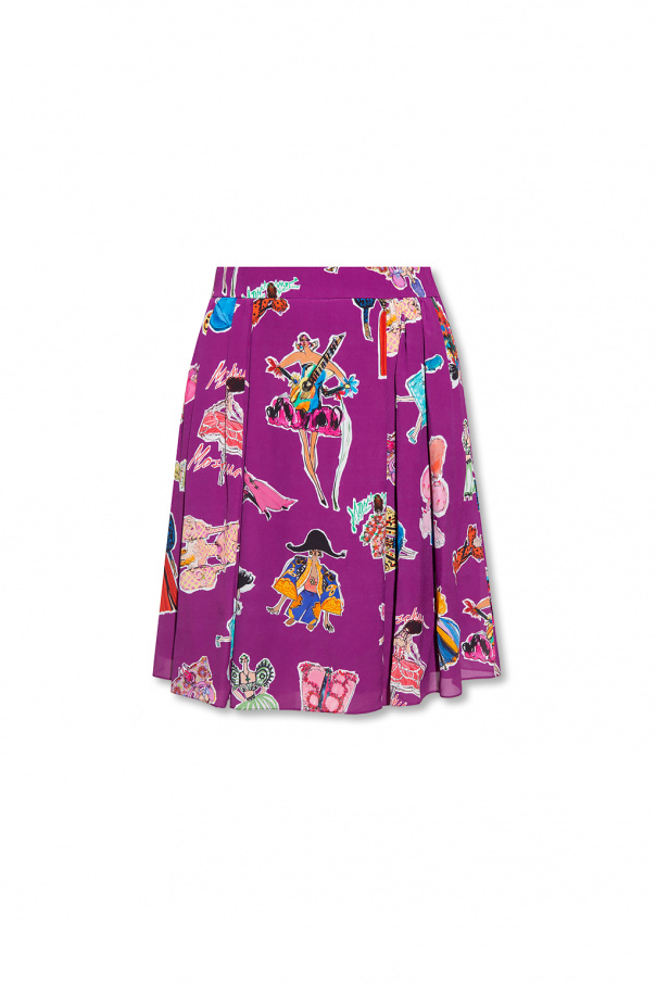 Moschino Printed skirt