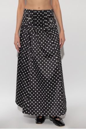 Ganni Polka dot patterned skirt