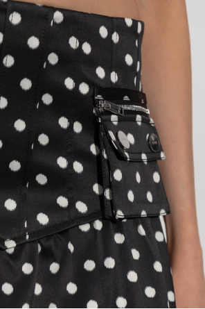Ganni Polka dot patterned skirt