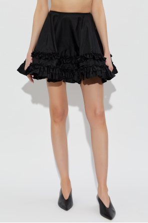 Ganni Ruffled skirt