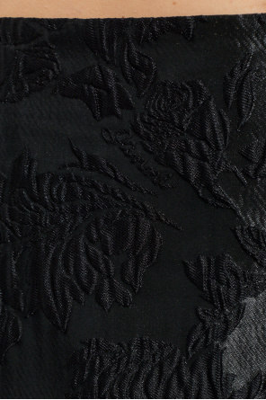 Ganni Falda con estampado floral