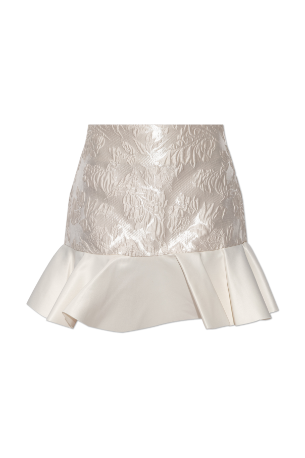 Ganni Falda con motivo floral