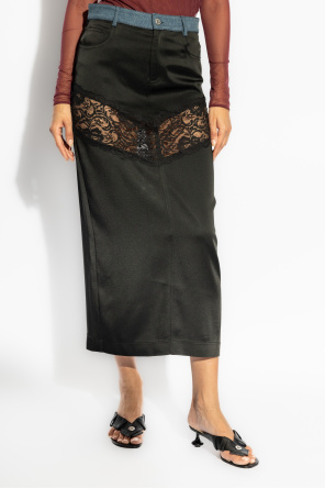 Blumarine Skirt made of combined materials