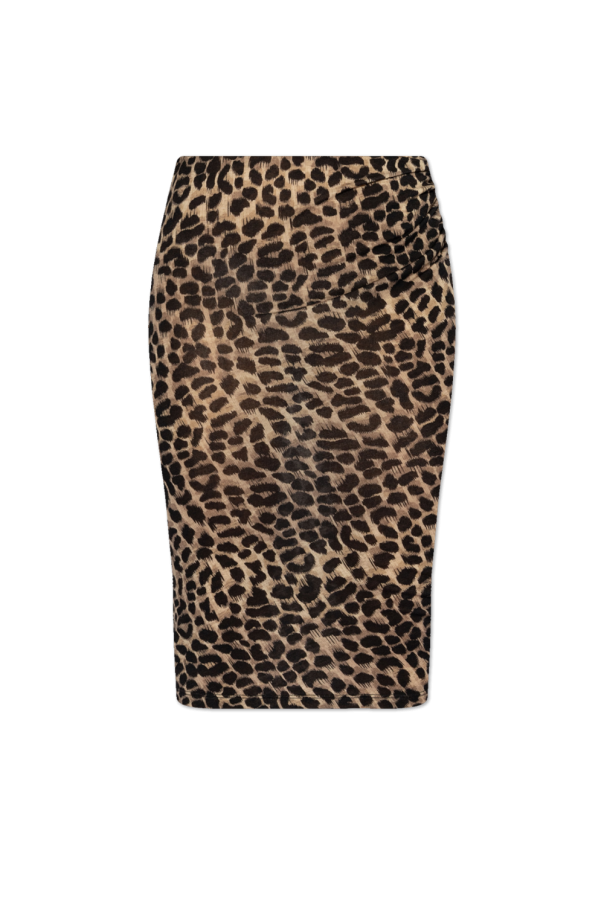 Blumarine Animal motif skirt