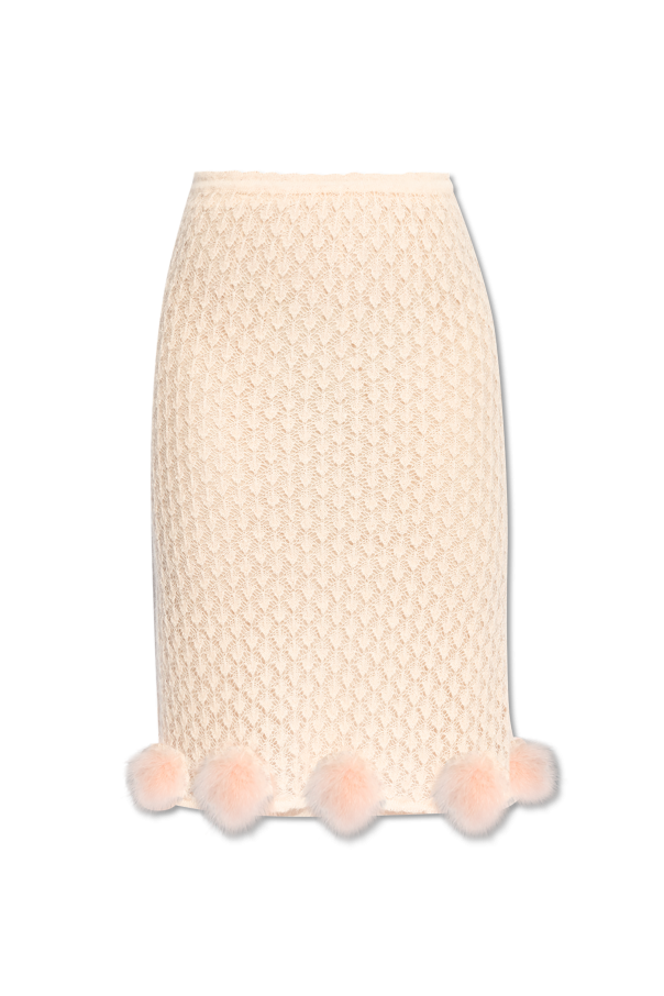Blumarine Skirt with decorative finish