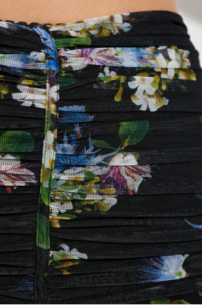 Blumarine Floral motif skirt