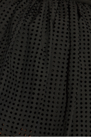 Alaïa Spódnica ze wzorem w kropki