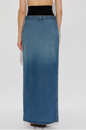 Alaïa Denim skirt